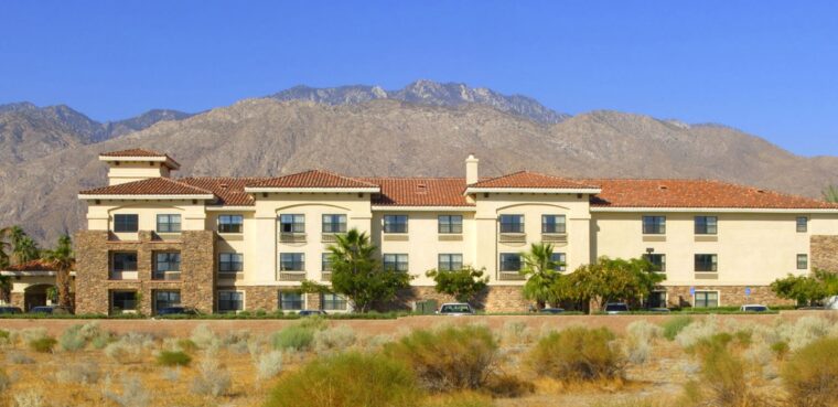 street view of extended stay in palm springs