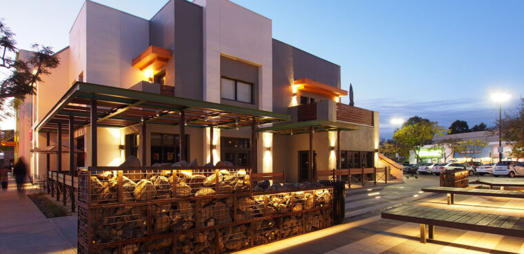 hillcrest urban block side view