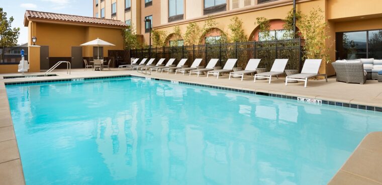 pool at hilton garden inn in lompoc