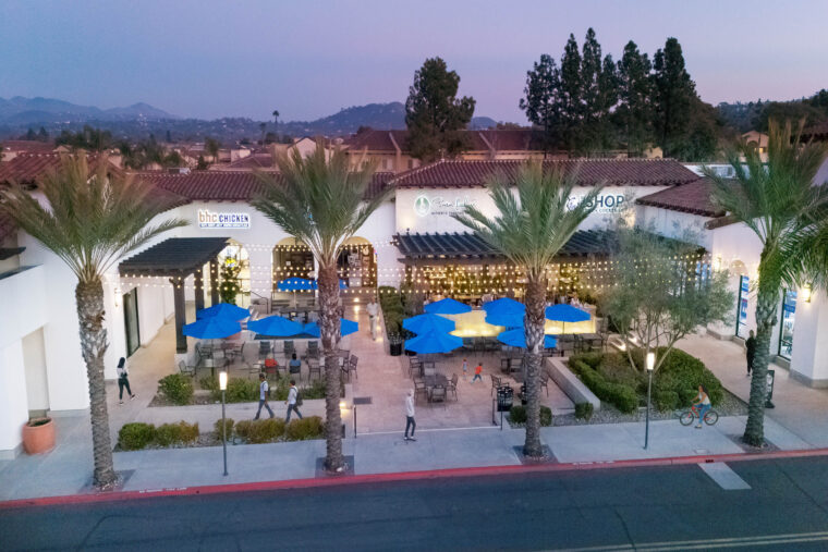 A retail development in San Diego, CA
