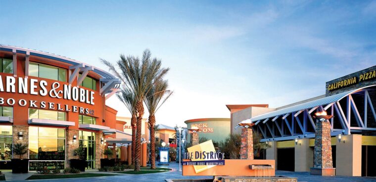entrance at the desert ridge district marketplace