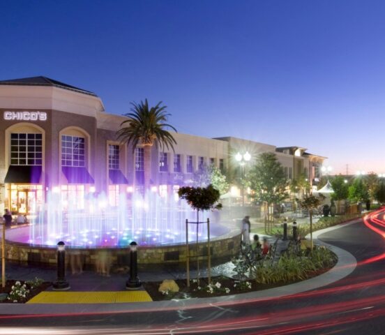 the fountains at Roseville