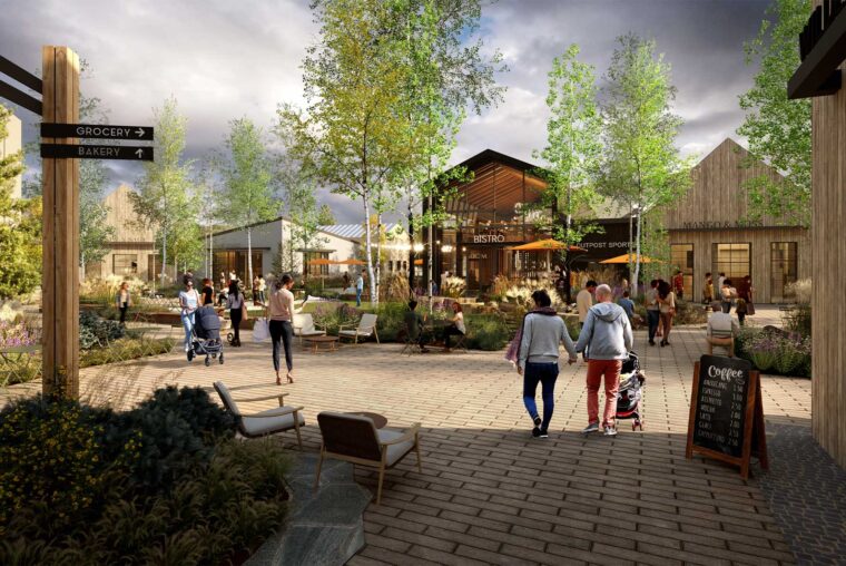 Highland Mains retail development