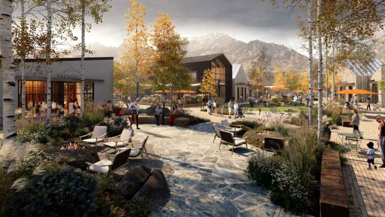 Highland Mains retail plaza in Utah