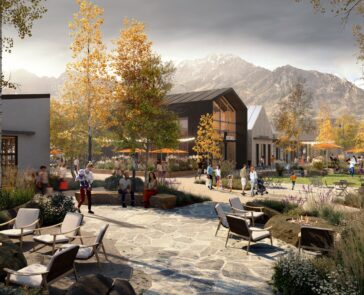 Highland Mains shopping concept