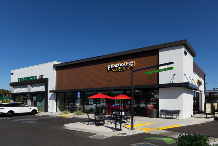 A retail plaza in Citrus Heights, CA
