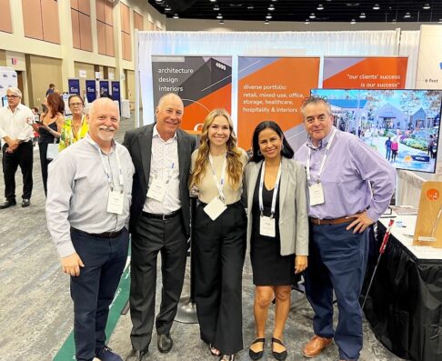 mcg staff at a marketing event