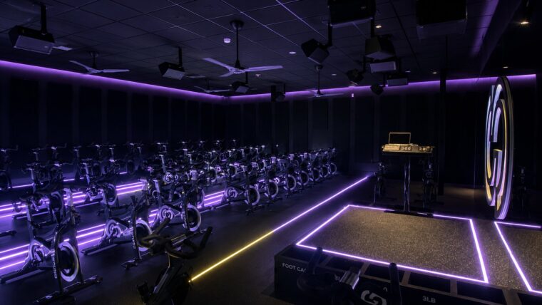 Fitness room at Fitness International