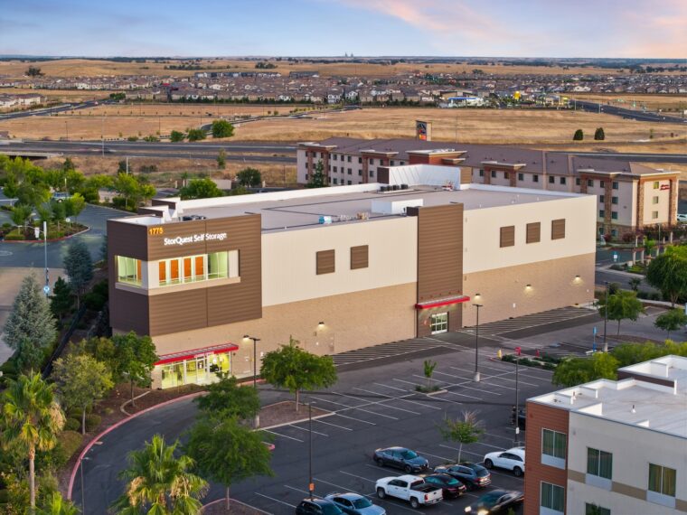 A storage facility in Folsom, CA