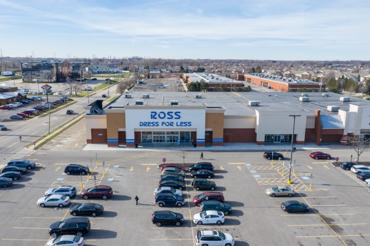 Exterior view of Ross
