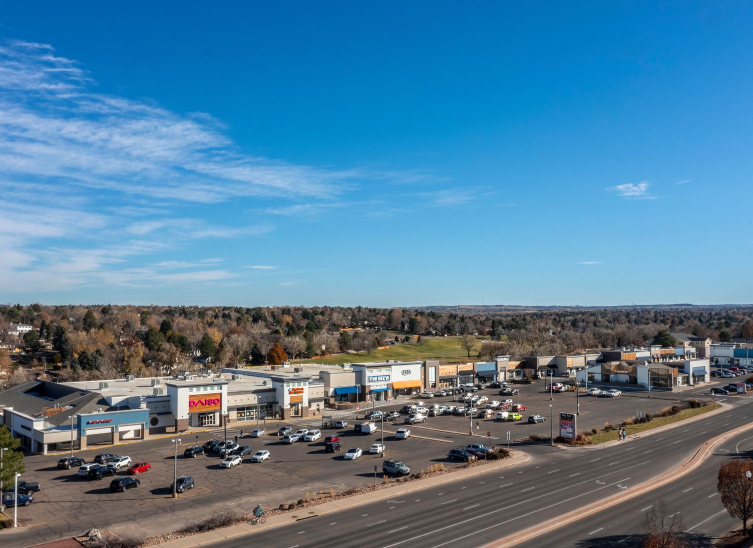 Cherry Knolls Shopping Center building shell renovation