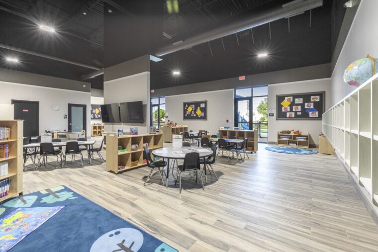 A main room at the Children’s Learning Adventure