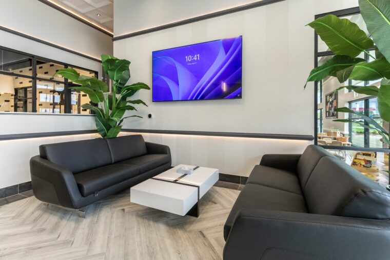 The lobby at Children’s Learning Adventure
