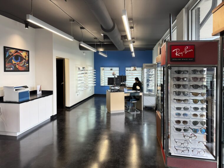The interior of Highland Eyecare