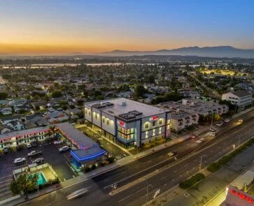 Go Store It Pico Rivera at dusk