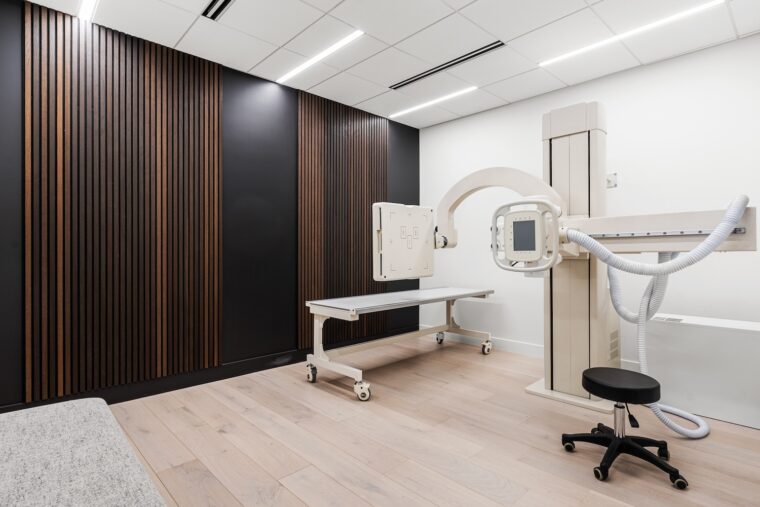A medical machine at The Orchard Spinal Clinic